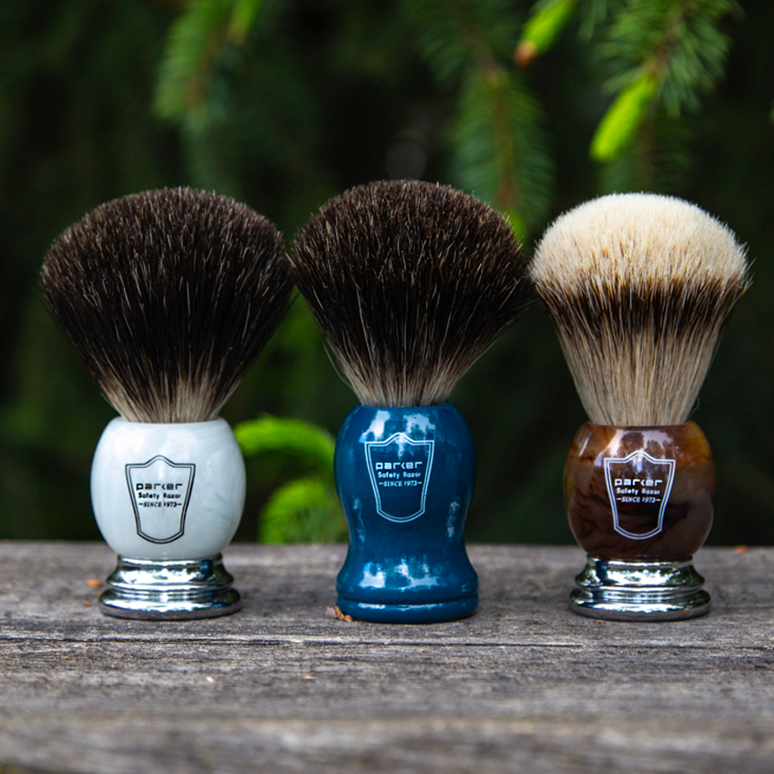 Badger Bristle Shaving Brushes ManlyMan Collection Denali Dreams